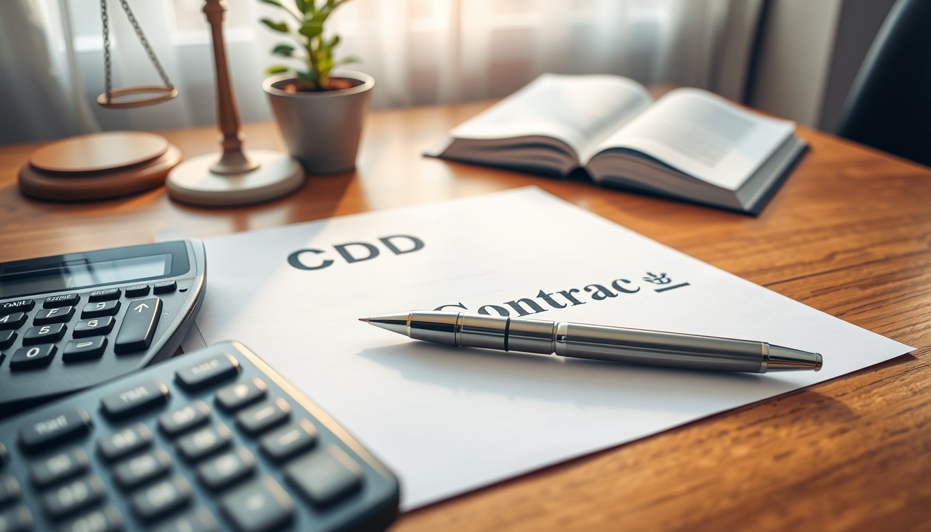 Indemnité fin de contrat cdd calcul erreurs courantes à éviter